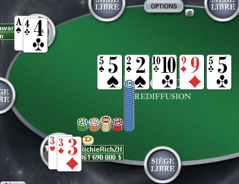 Sunday Million : 'RichieRichZH' gagne un million de dollars sur Poker Stars 105