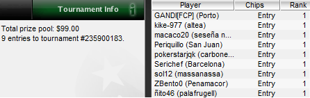 IBERIAN POKER LEAGUE de PokerStars: "scpsemchance", ganador del torneo del Lunes 22 de... 102