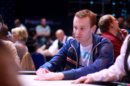 PokerStars.com EPT Monte Carlo; Paul Berende bij de chipleaders 102