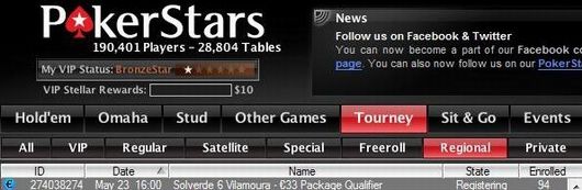 5 Pacotes de Prémios Solverde Poker Season em jogo esta noite na PokerStars 101