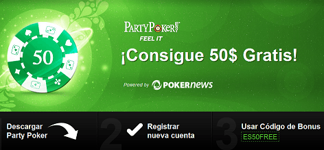 PartyPoker 50$ Gratis - No hay que hacer depósito - ...¡y disfruta de un verano lleno de... 101