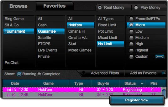 Още 0,000 от Големите Малки Турнири Във Full Tilt Poker 101