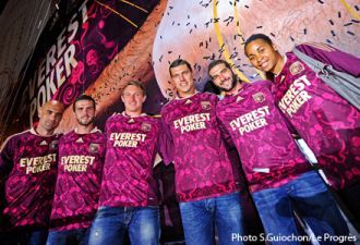 Everest Poker s'affiche sur les maillots de l'Olympique Lyonnais 101