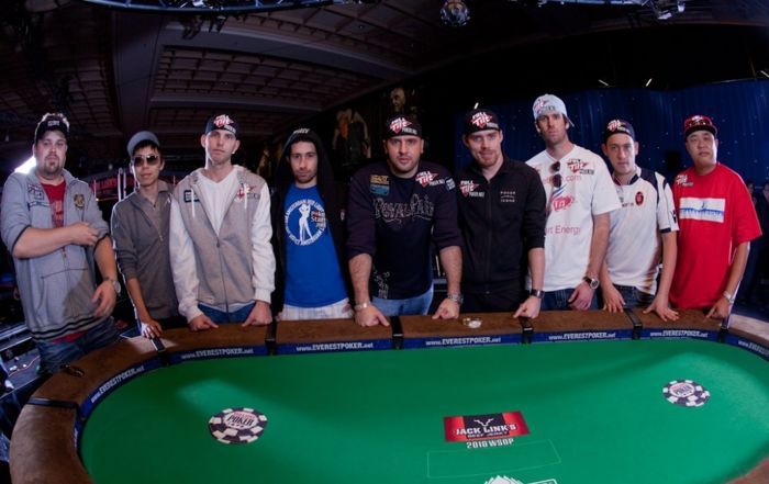WSOP Main Event finaallaud 2010