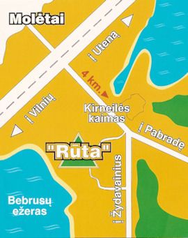 "Rūtos" žemėlapis