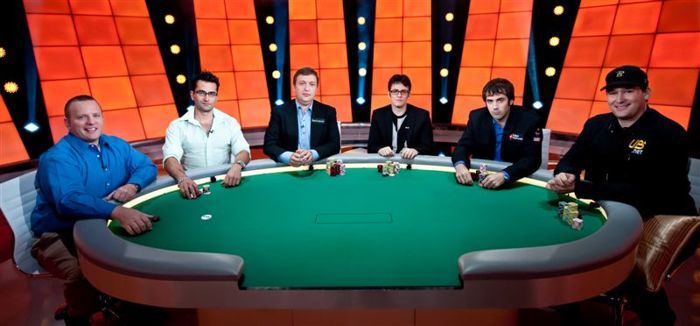 On the Set of the PokerStars.net Big Game 105