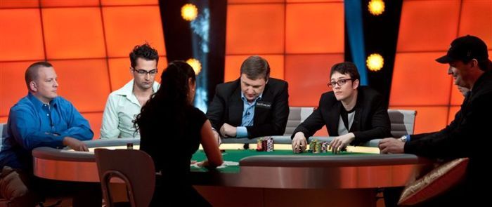 On the Set of the PokerStars.net Big Game 102