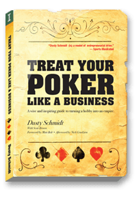 Livre Poker - 'Treat Your Poker Like a Business' par Dusty Schmidt 101