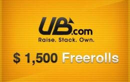 00 freeroll serien fortsetter hos Absolute Poker og UltimateBet - Minimum innskudd for... 101