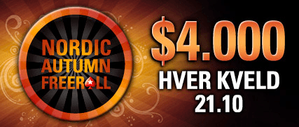 NCOOP -Nordics Championship of Online Poker starter i dag 101
