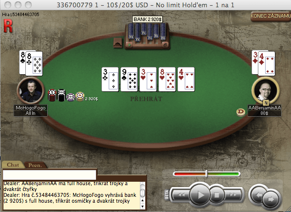 Das Heads-Up Finale zwischen Palovic und Hruby startet heute um 21:00 Uhr auf PokerStars 108