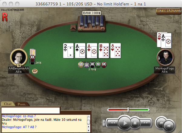 Das Heads-Up Finale zwischen Palovic und Hruby startet heute um 21:00 Uhr auf PokerStars 111