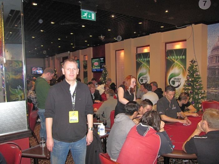 Autor Unibet Openi turniirisaalis