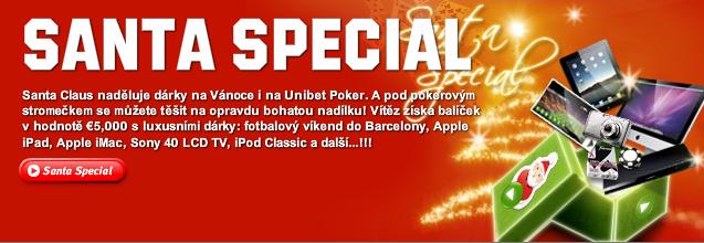 Vložte €30 a získejte místo ve €5000 Super Santa box finále 6. ledna! 101