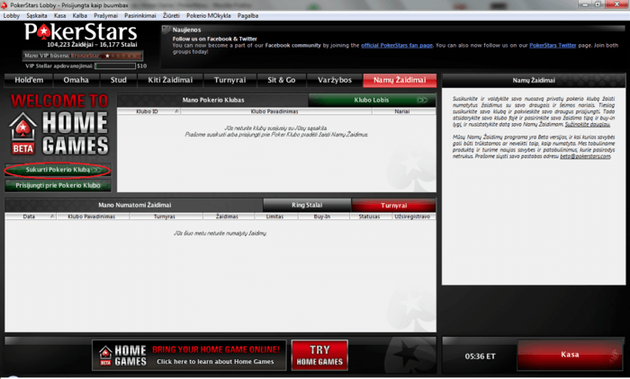 PokerNews gidas padėsiantis paruošti "Namų žaidimus" PokerStars 101