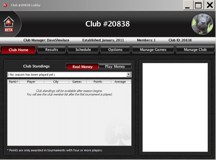 PokerNews pamācība PokerStar mājas spēļu uzstādīšanai 106