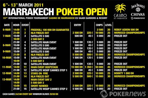 Marrakech Poker Open XIX : un cru d'exception (6-13 mars) 103