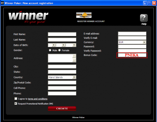 Novi Ekskluzivni Winner Poker .500 Freeroll - Samo 10 poena za kvalifikacije! 101