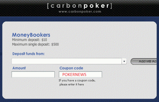 Sutra 0 Freeroll na Carbon Pokeru - očekujemo mali broj igrača! 101