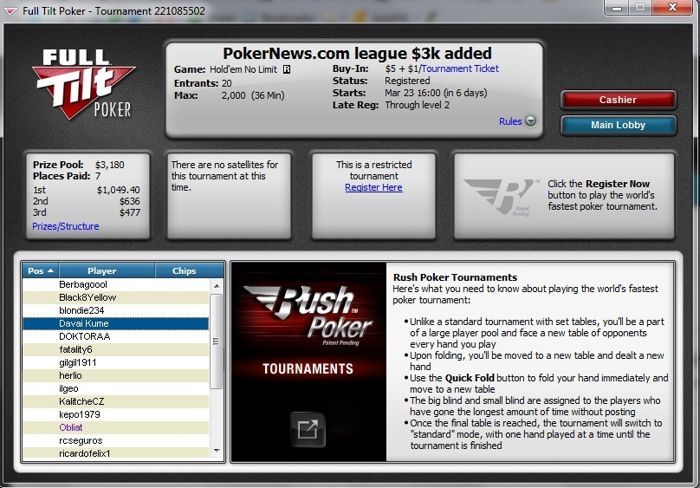 0 за PN.bg kлубари в поредния ни k Full Tilt Skills турнир 101
