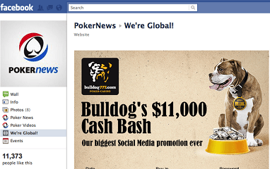 Бесплатные турниры Bulldog777 ,000 Cash Bash на Facebook и Twitter 101