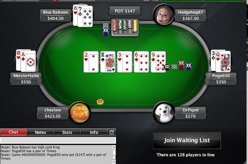 Pogo650 взе над 0K от 60 милиардната ръка в PokerStars 101