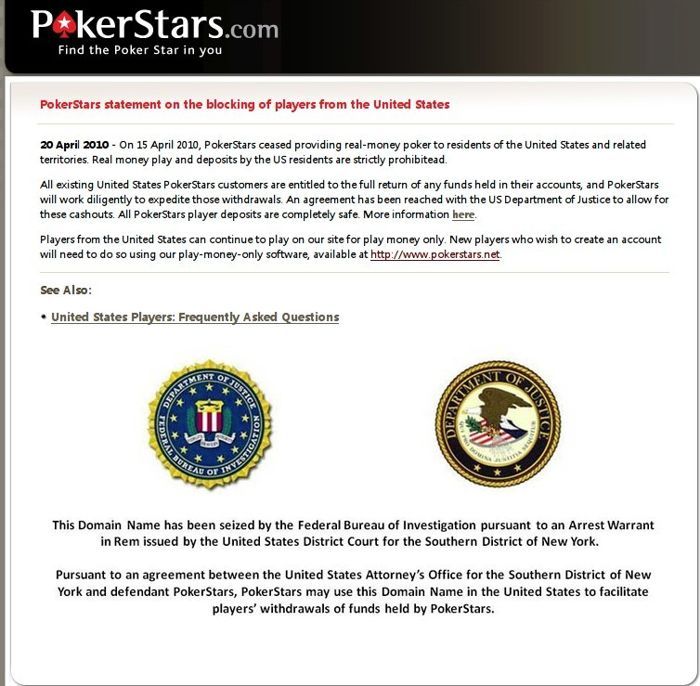 Full Tilt Poker和Poker Stars 的com域名恢复 101