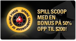 Freeroll kvalifisering til 5 SCOOP turneringer nå i april 102