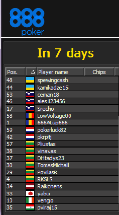 888 Poker nemokami atrankiniai turnyrai dėl pakuotės į WSOP 101