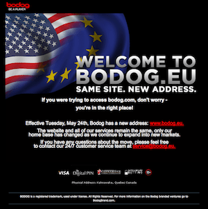 Bodogil on uus domeen, netipokker näitab langustrendi 101