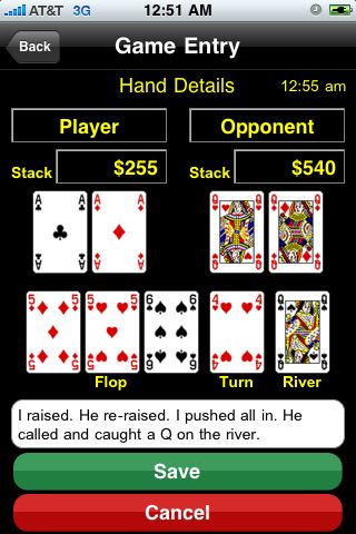 Poker Chip Tracker за вашия iPhone 102