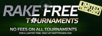 PartyPoker Weekly: All Tournaments are Rake Free! 101