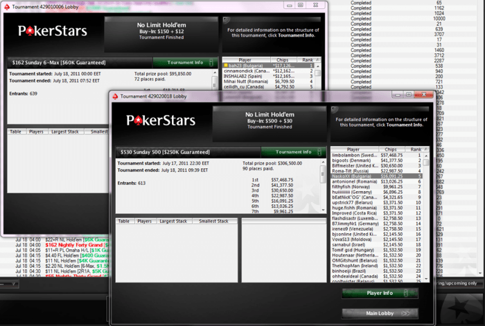 Атанас "NaskoXX" Георгиев и bah23 с големи печалби в PokerStars 101