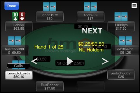 Holdem Manager 2 за iPhone 101