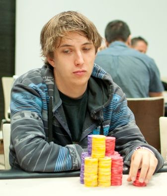 Põhiturniiri chipleader Ronny Kaiser