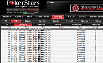 ,000 Adicionados aos Freerolls VIP, Nesta Semana, no PokerStars 101