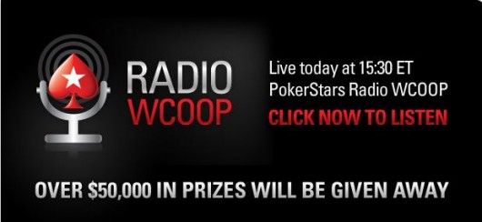 Få med deg PokerStars sine WCOOP Radio sendinger og Inside WCOOP TV