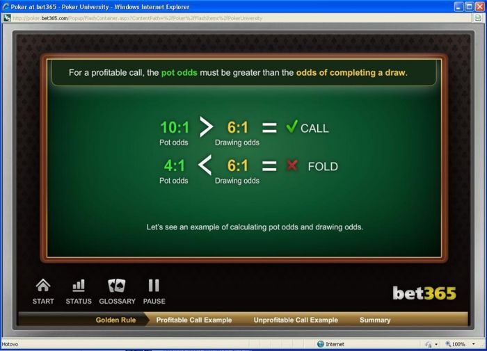 Pokerová univerzita herny bet365 103