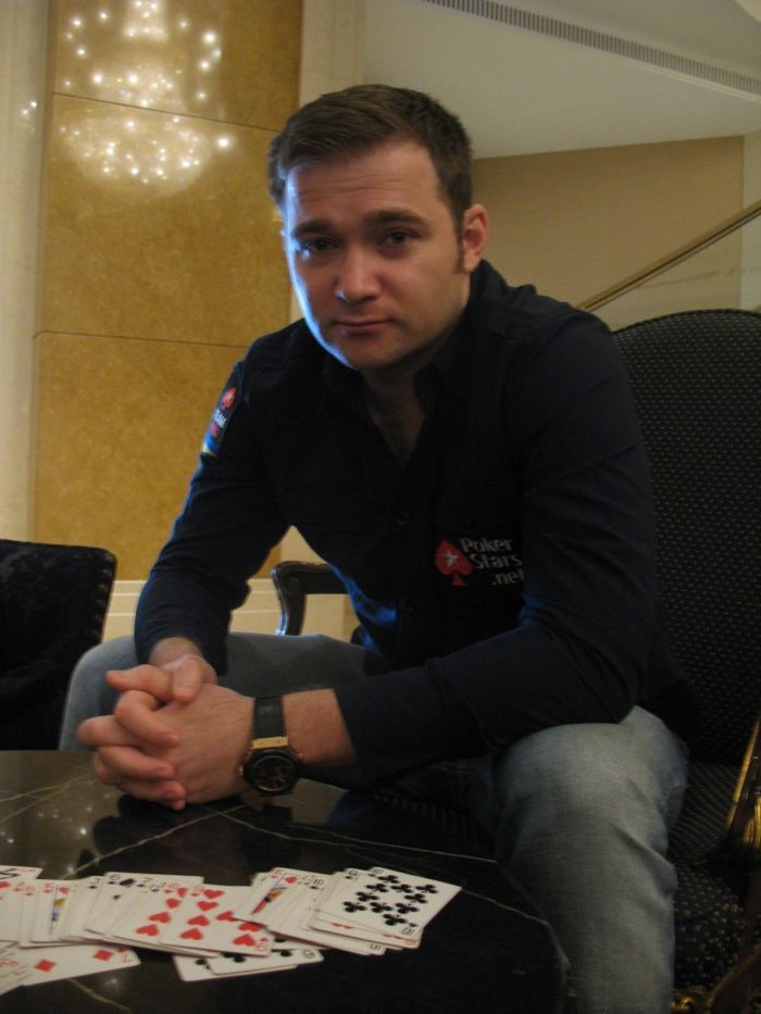 Евгений Качалов во время своего визита в Киев.