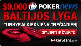 Prisijunkite prie PokerStars ,000 Baltijos lygos šįvakar 101