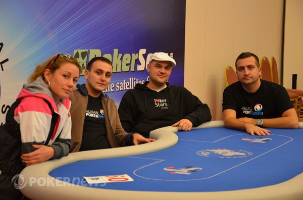 Ekipa Balkan.PokerNews - Alex, Ljube, Milan, Toša