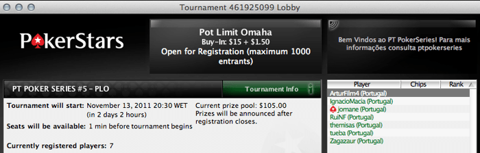 Evento #5 do PT Poker Series é de Pot Limit Omaha 101