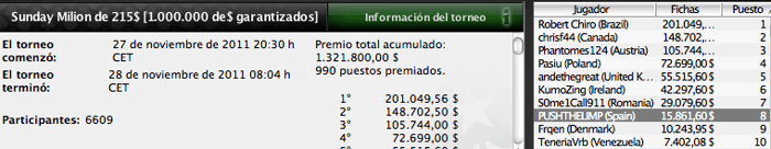 Una vez más, los españoles dejan huella en PokerStars 102