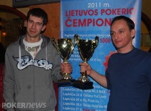 "Du prieš du" čempionai Tomas Muraška ir Rokas Kelminskas