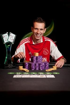Unibet Open čempionas Peteris Harkesas