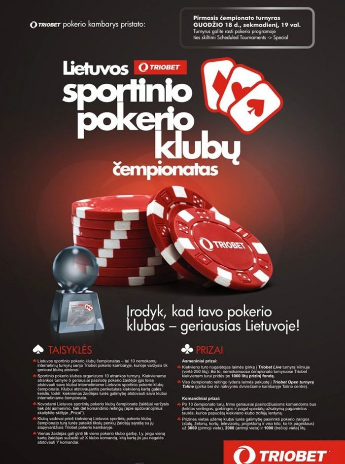 Lietuvos sportinio pokerio klubų čempionate – 24 komandos ir 5,000 žaidėjų! 101