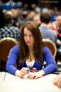 Melanie Weisner - žetonų lyderė