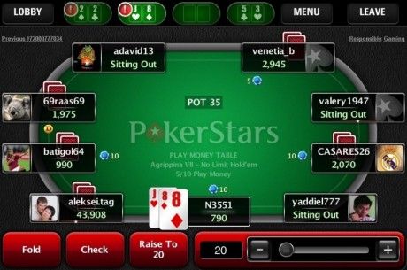 PokerStars пусна мобилен покер в Обединеното Кралство 102