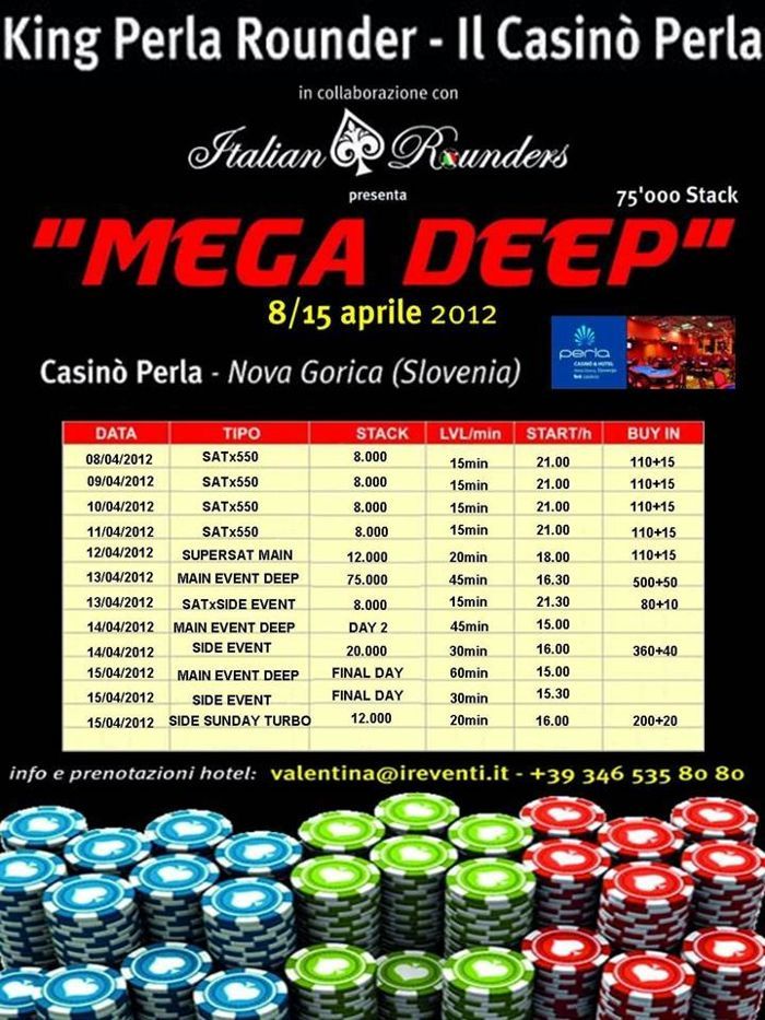 Italian Rounders a Nova Gorica per King Perla Rounder 'Mega Deep' 101