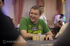Tony G su lietuviškais marškinėliais viename iš WPT etapų